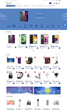 Electronic House Shopify store